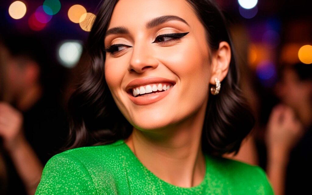 Equilíbrio perfeito para o vibrante verde limão