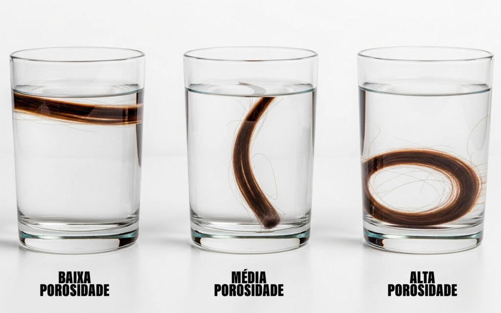 O famoso teste do copo d'água para descobrir