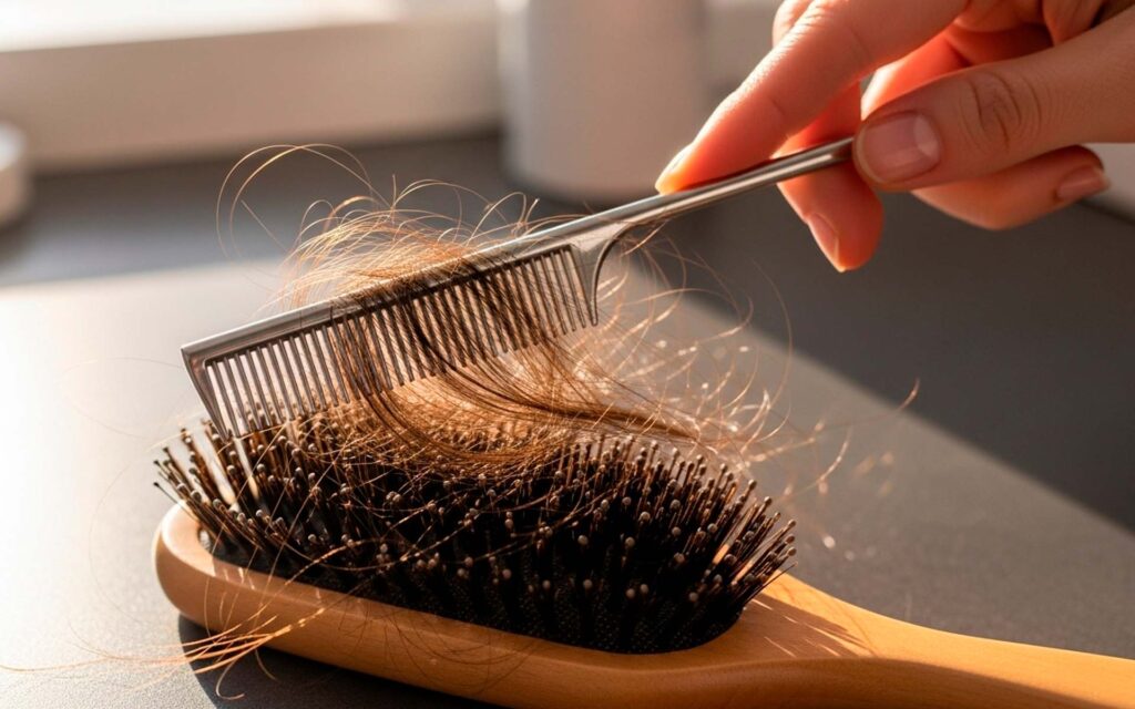 O primeiro passo: tire todo o excesso de cabelo