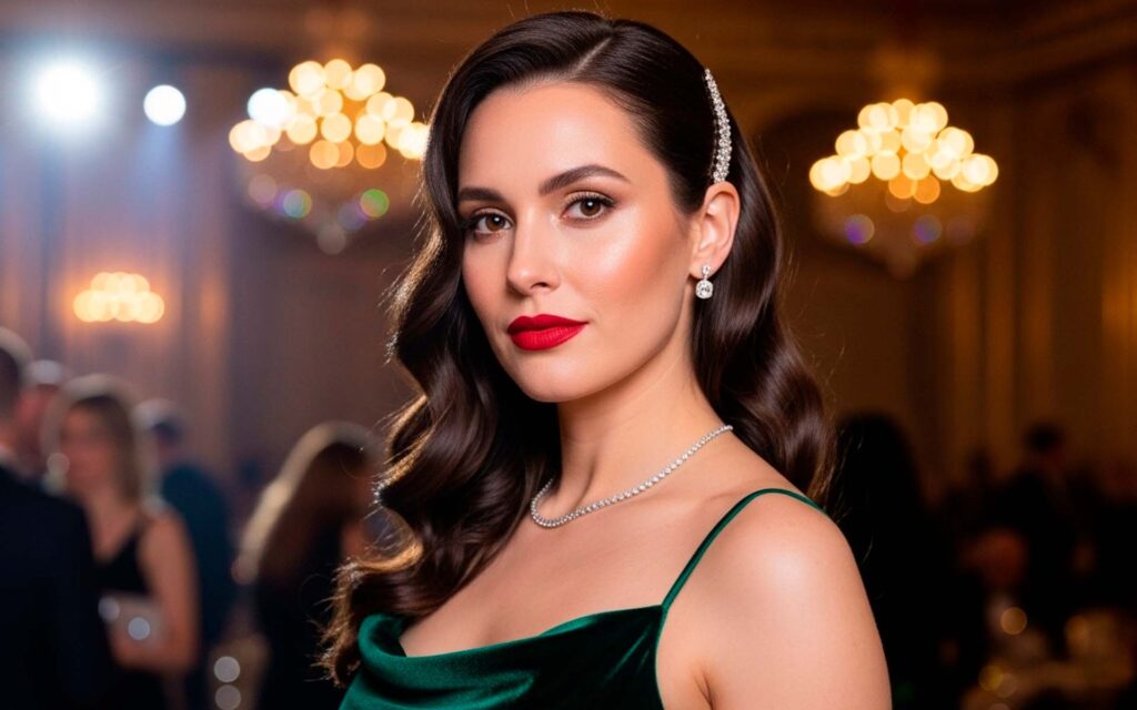 Verde esmeralda: a realeza em forma de vestido